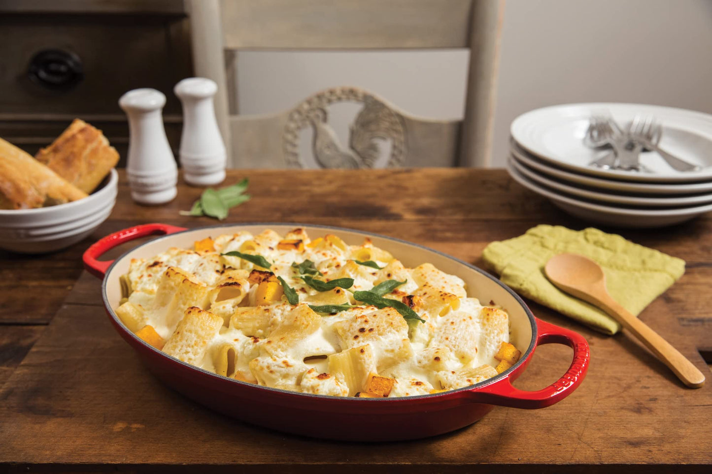 Le Creuset Salero y Pimentero de Cerámica, Blanco
