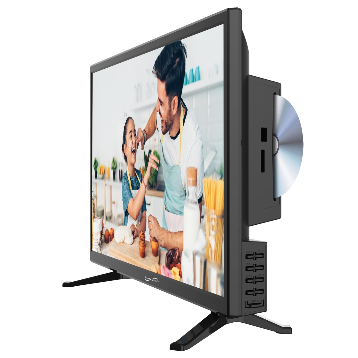 Televisor Supersonic Full HD Negro 61 cm (24")