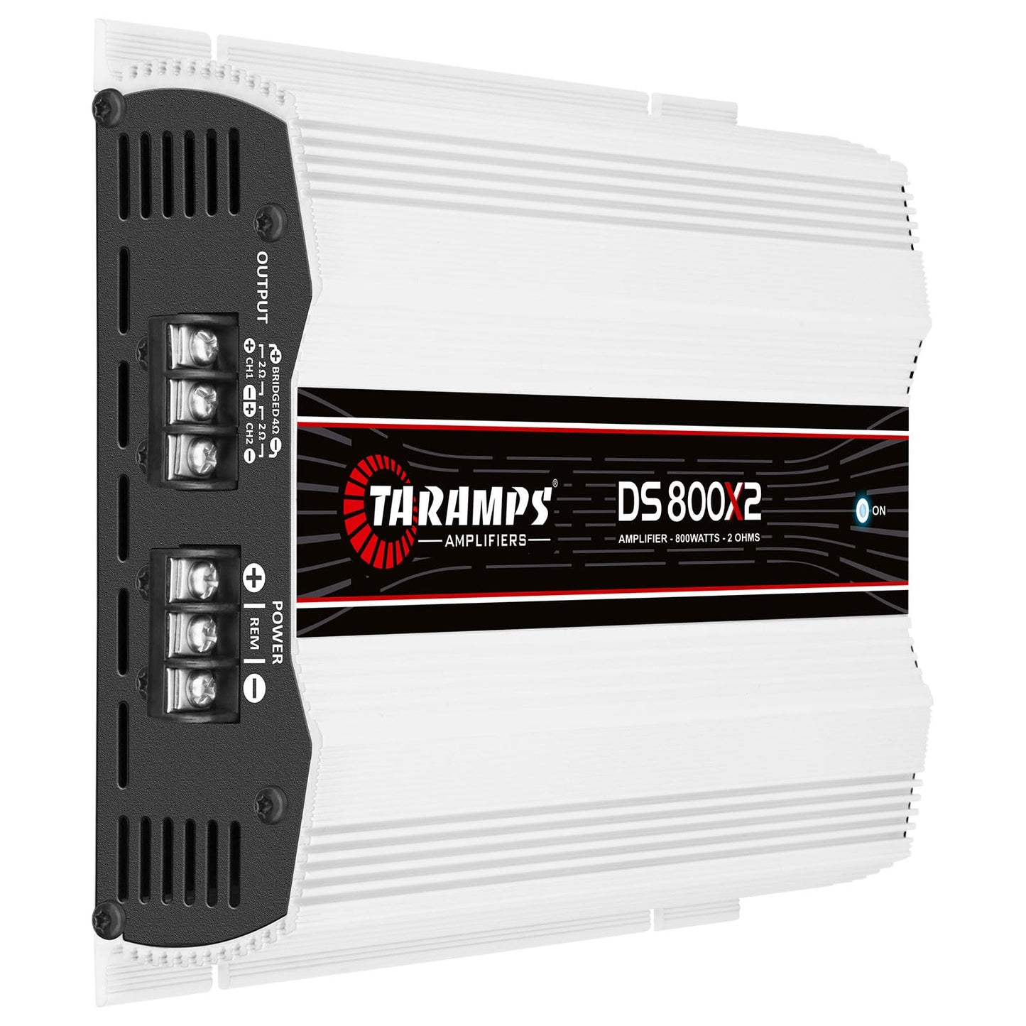 Amplificador de Sonido Taramps DS 800 2 Ohmios 800 W RMS 2 Canales para Coche