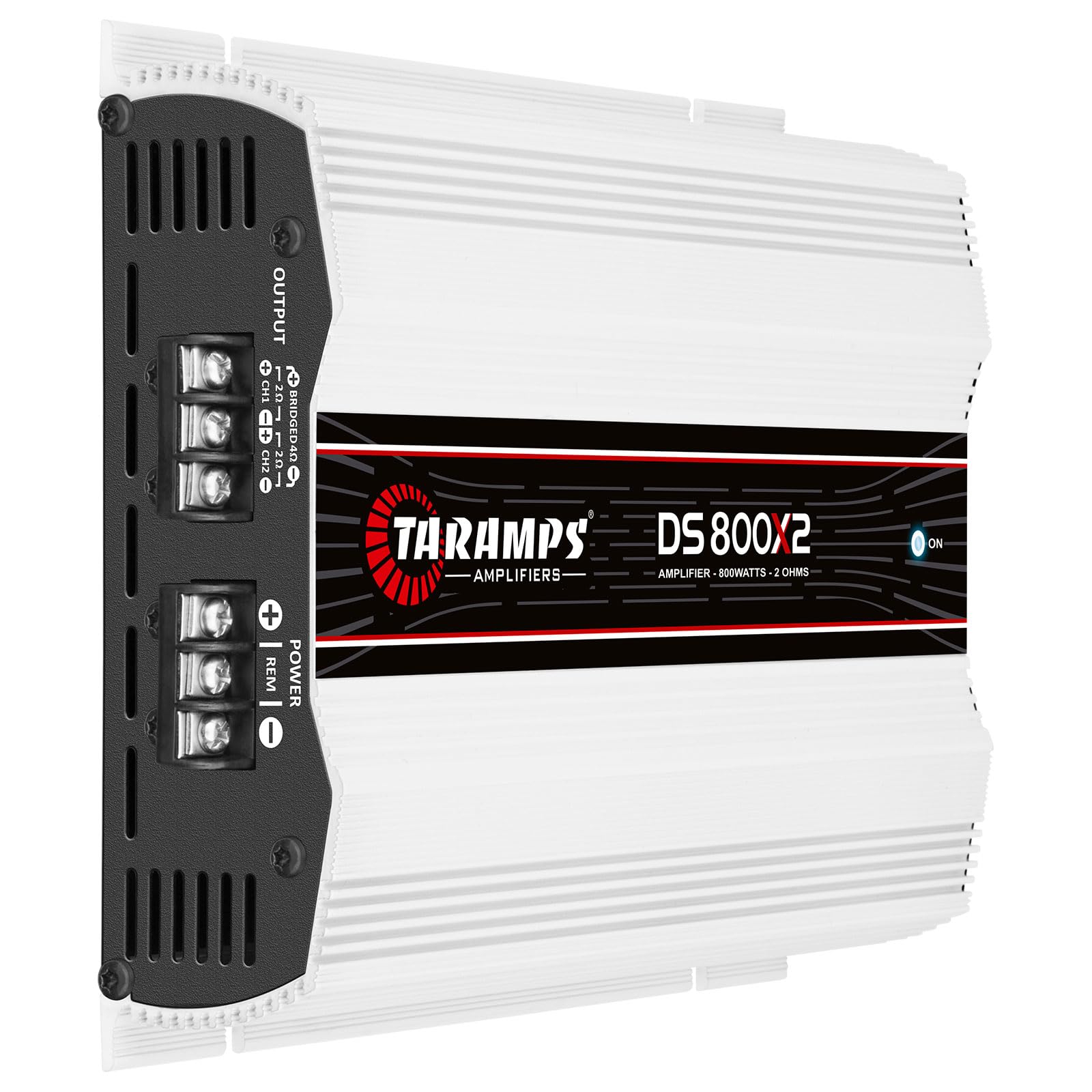 Amplificador de Sonido Taramps DS 800 2 Ohmios 800 W RMS 2 Canales para Coche