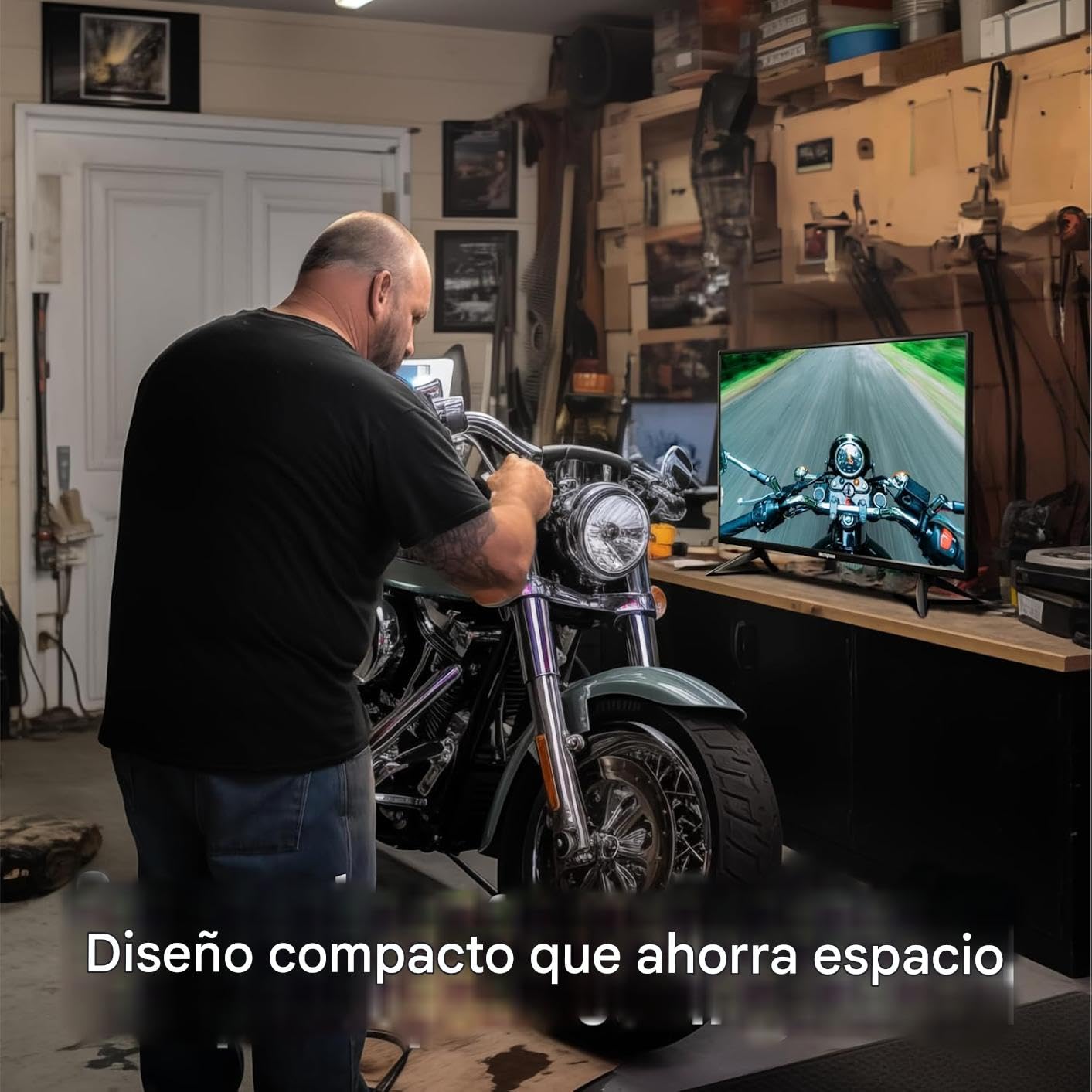 Westinghouse de 24" Pulgadas con Reproductor de DVD Incorporado, LED 720p HD, Combo de DVD, Compatible con Fire Stick, Roku, Apple TV, TiVo, Xumo y Dispositivos de transmisión. - WD24HX5201