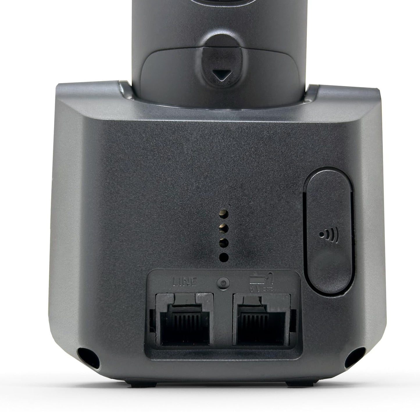 Teléfono Inalámbrico Panasonic Negro de Línea Fija
