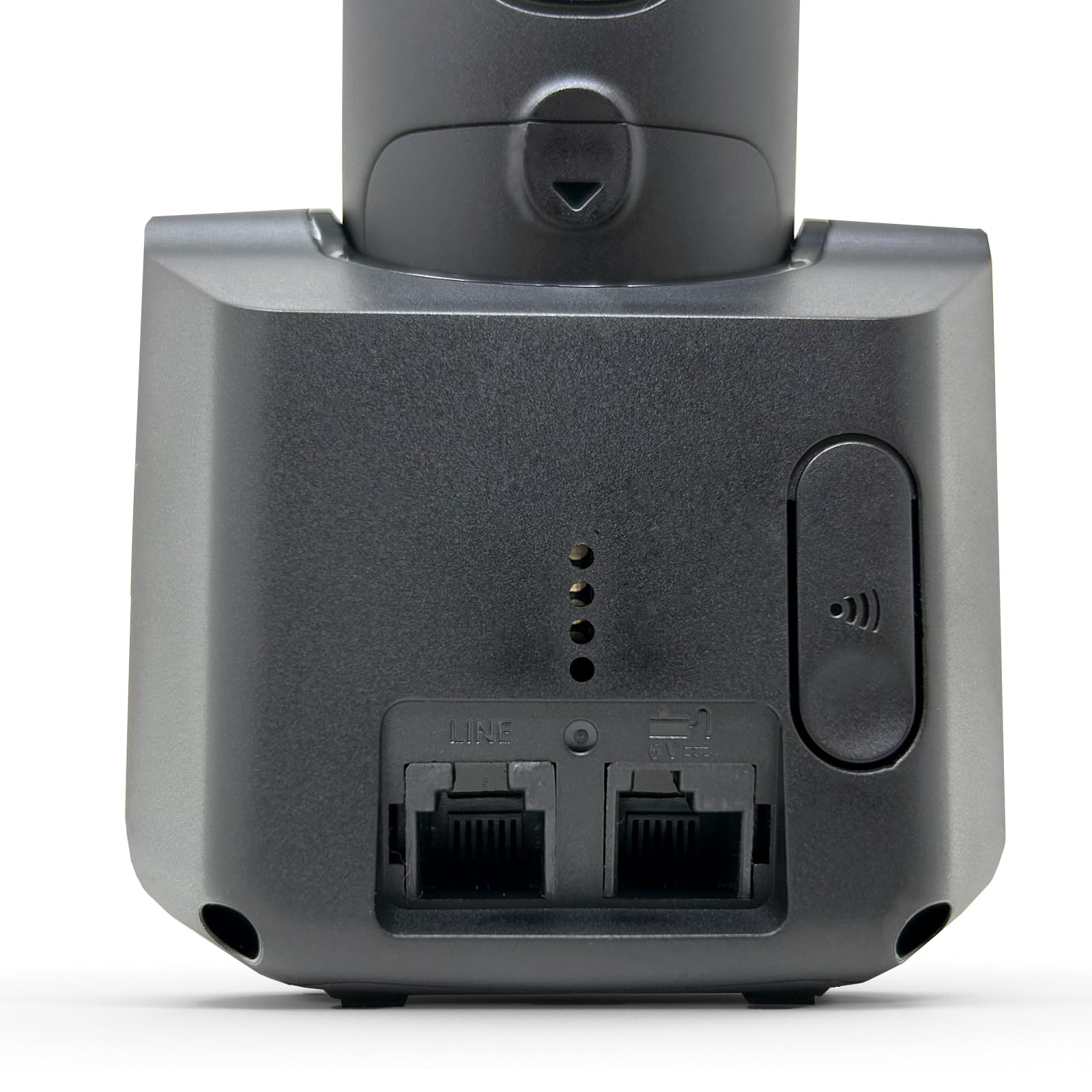 Teléfono Inalámbrico Panasonic Negro de Línea Fija