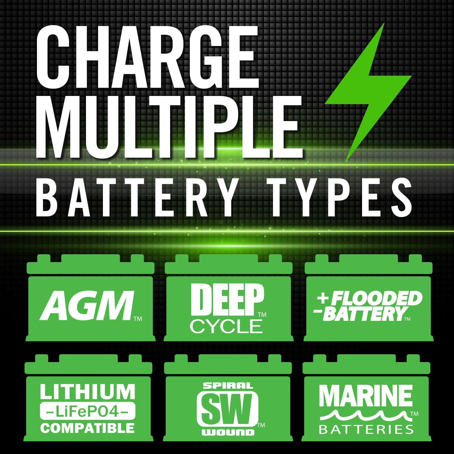 Clore Automotive PL2320 Cargador inteligente totalmente automático de 20 amperios, cargador de batería de 6 V y 12 V, mantenedor de batería y fuente de alimentación estable con compensación de temperatura