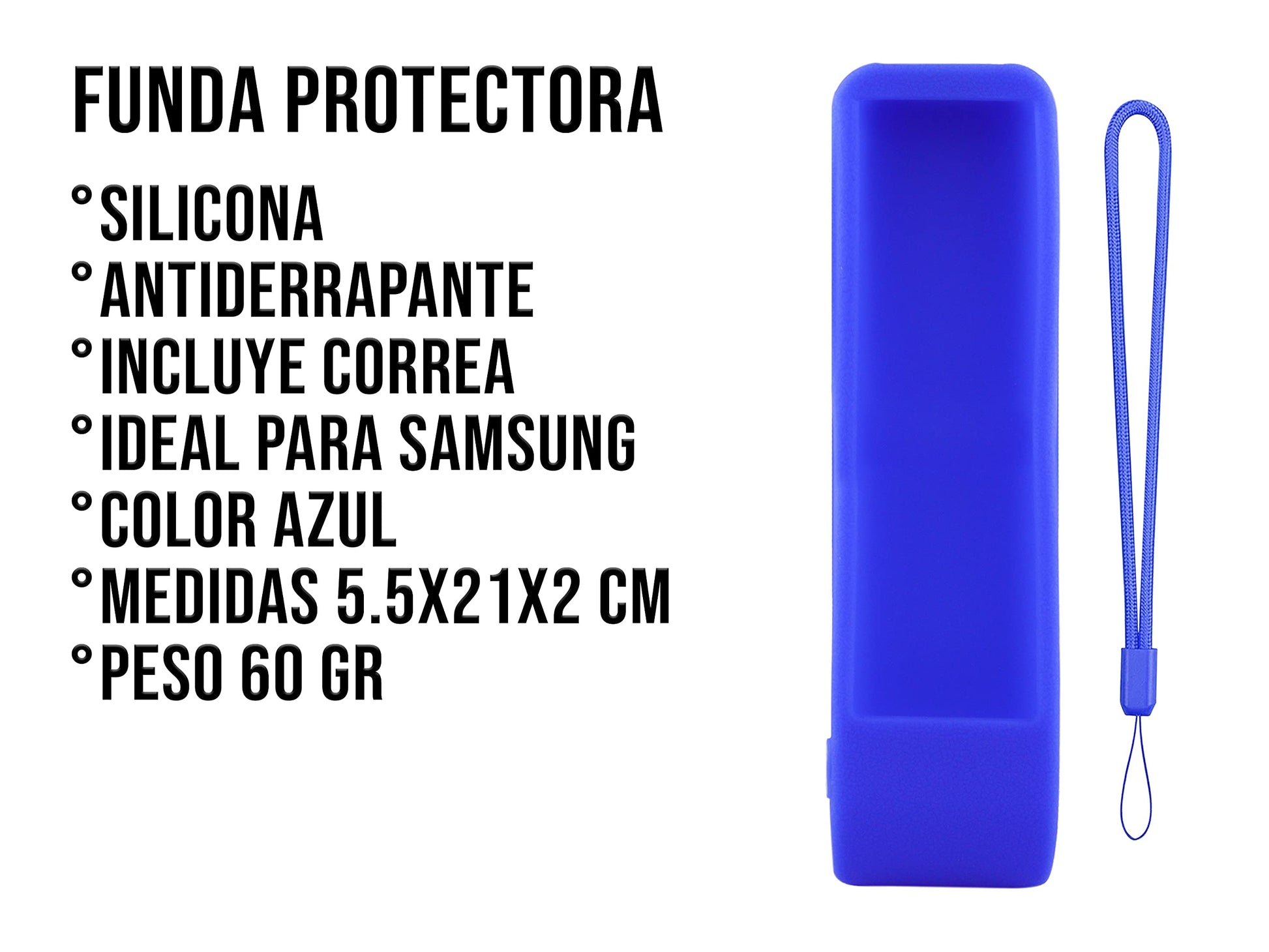 Funda para Control ATVIO JVC SPELER Pioneer HKPRO Pantalla (Azul)