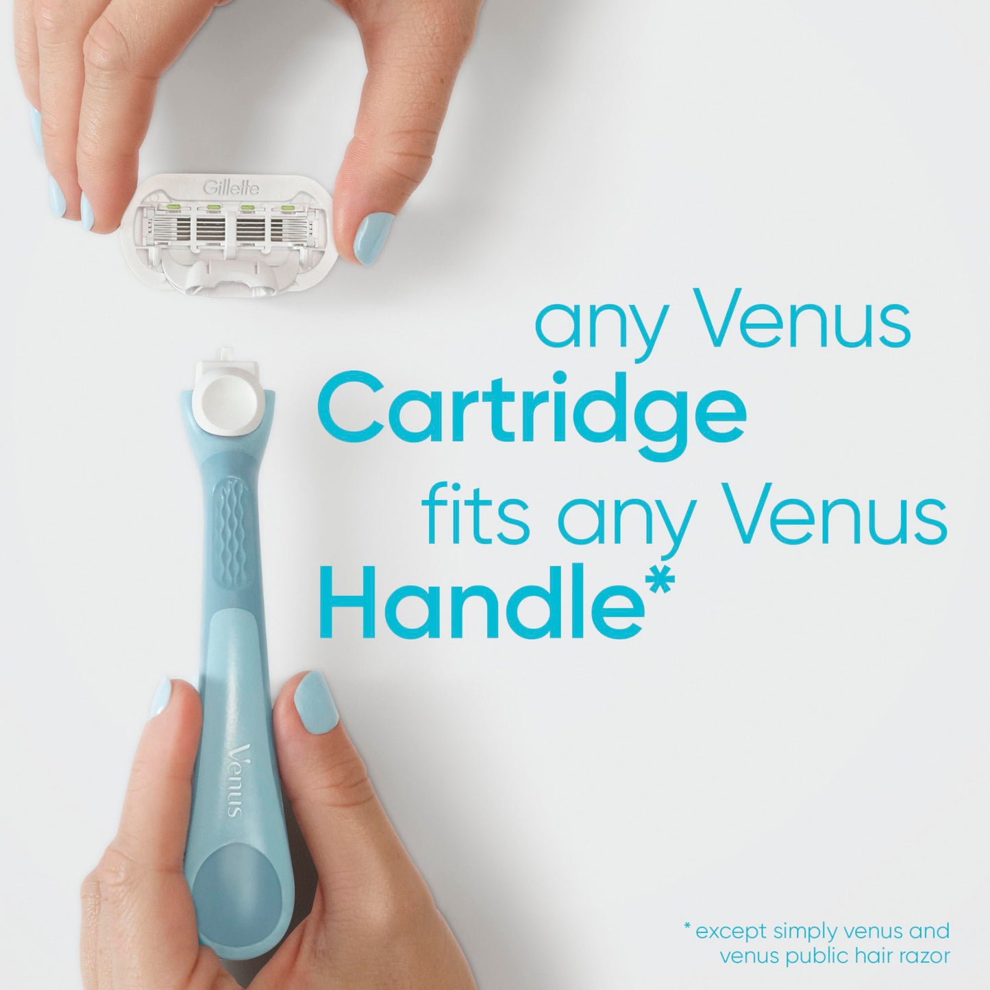 Gillette Venus - Cuchilla de afeitar para mujer (6 recambios)