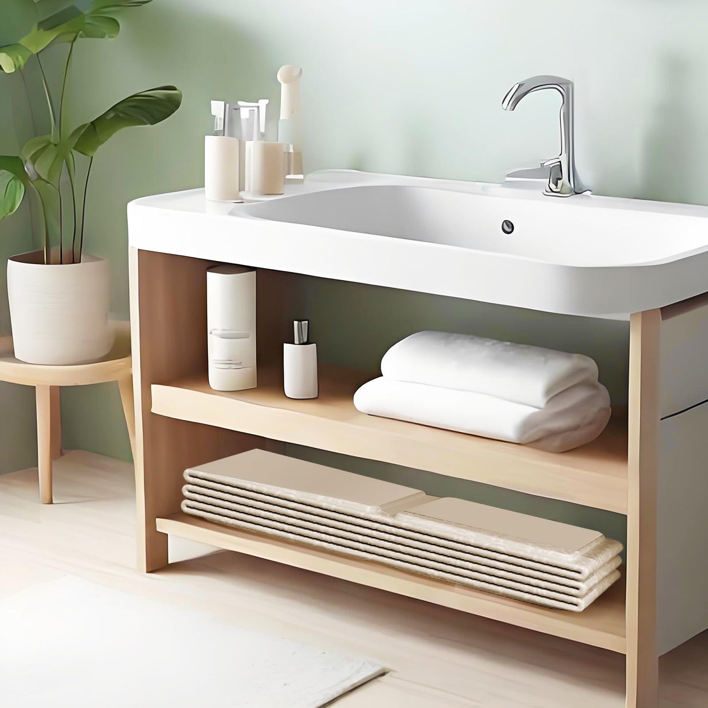 Bañera para bebé para la ducha, bañera portátil para bebé, bañera plegable para niños – portátil, para viajes y lista para la ducha, fácil de limpiar, resistente y gruesa, para niños de 1 a 3 años