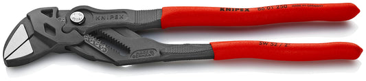 KNIPEX 86 01 250 Tenaza llave Pinza y llave en una sola herramienta acabado pavonado 250 mm