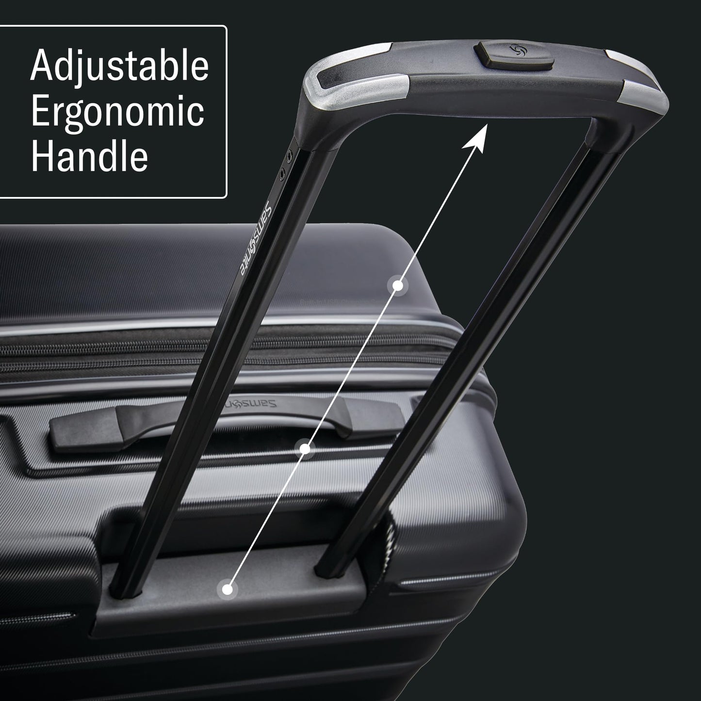 Equipaje Expandible Samsonite Plateado Omni 2 con Ruedas Giratorias, Juego de 3 Piezas