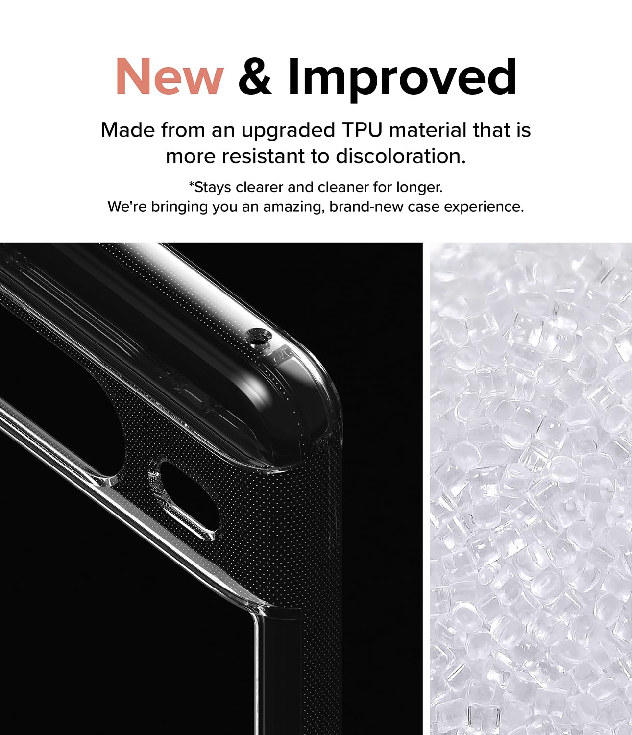 Funda Ringke Fusion Transparente para Google Pixel 8 2023 con Agujeros para Cuerda