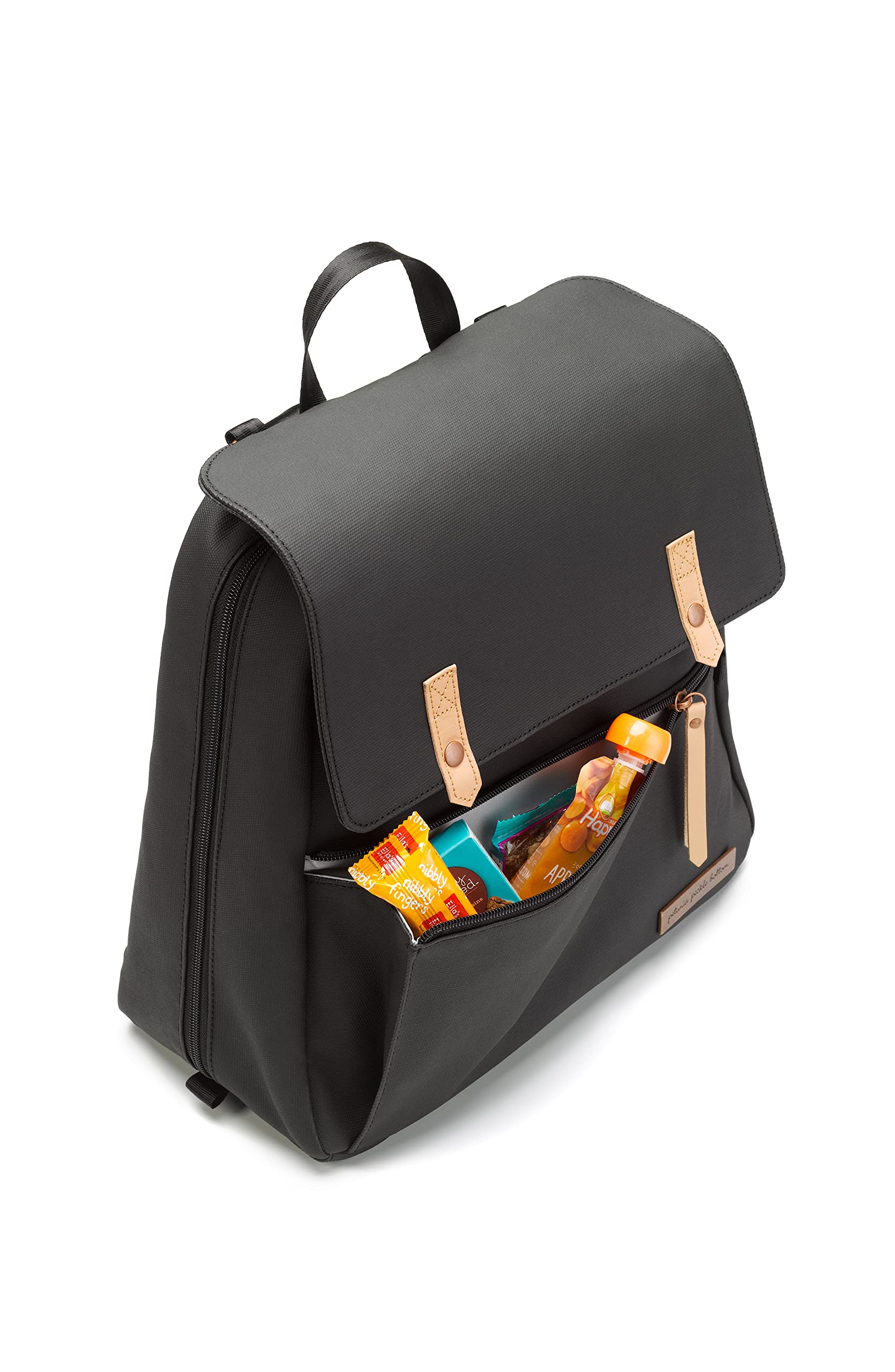 Pañalera para Bebé PETUNIA PICKLE BOTTOM Pañalera Meta Backpack Negra Canvas