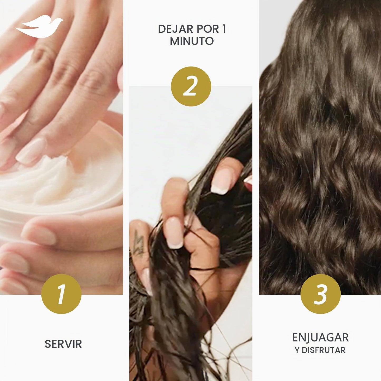 Dove Hair Intensive Repair 10in1 Serum Mask for Damaged Hair with Bio-protein Care Technology and Amino 9.2 Fl Oz
