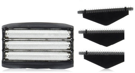 Pantalla y Cuchillas de Repuesto Remington Plateado para Afeitadoras de Serie 5 y 7