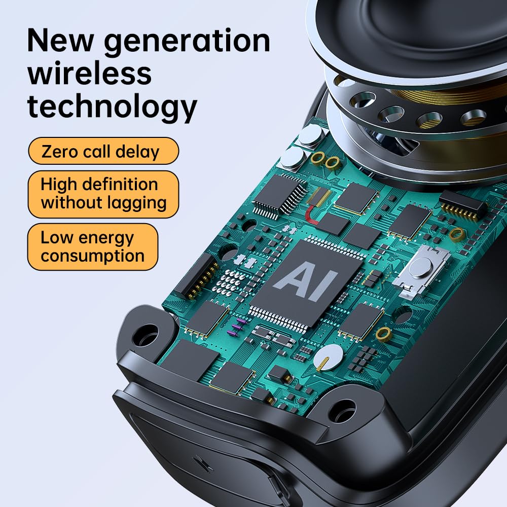 BYDGUMEI - Altavoz inalámbrico Bluetooth para deportes al aire última intervensión, clip trasero portátil y pequeño altavoz (amarillo-sw36s)
