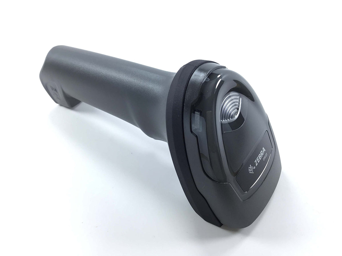 Escáner de Códigos de Barras Zebra DS2278-SR Negro Bluetooth Inalámbrico con Cuna y Cable USB