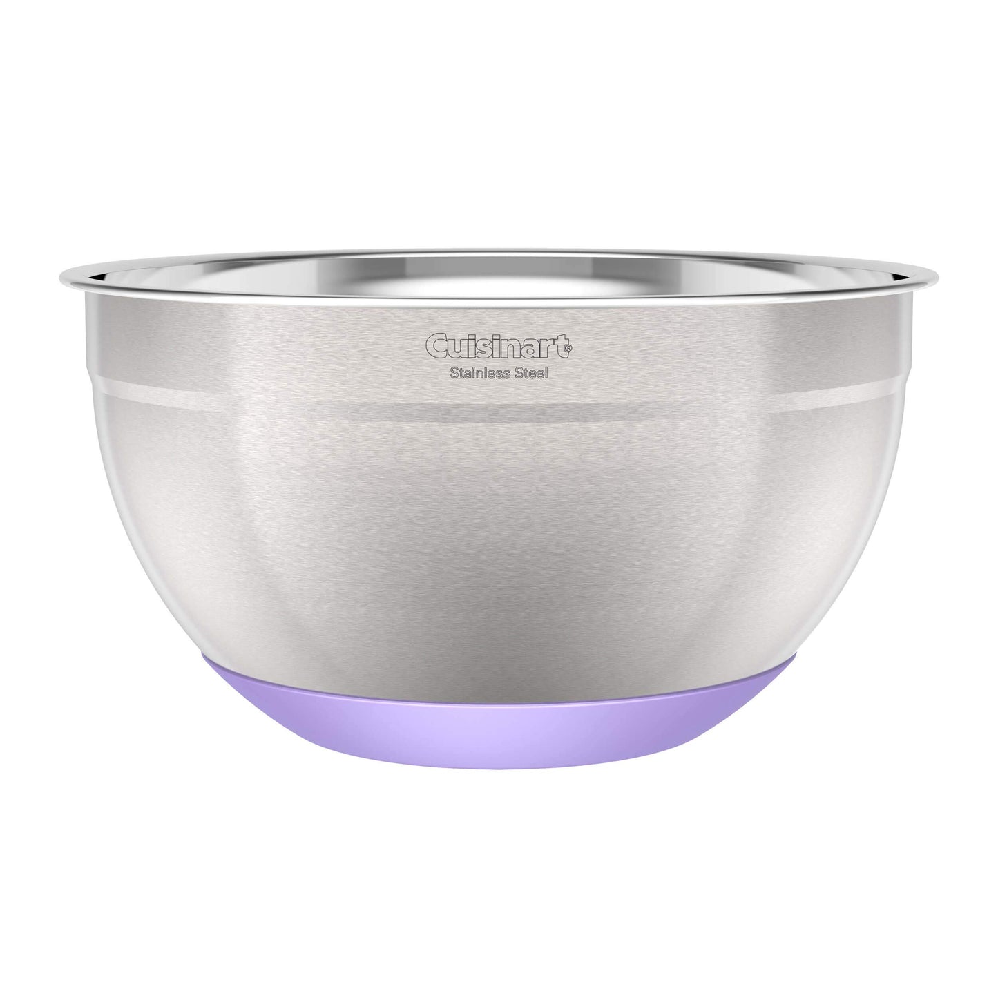 Cuisinart - Cuencos para mezclar de acero inoxidable de 3 piezas con base antideslizante, 1.5qt, 3qt y 5qt