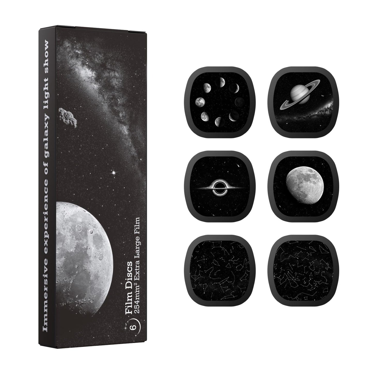 Ainael Galaxy Projector Disc, 5K Ultra HD Slide Discs for Galaxy Projector