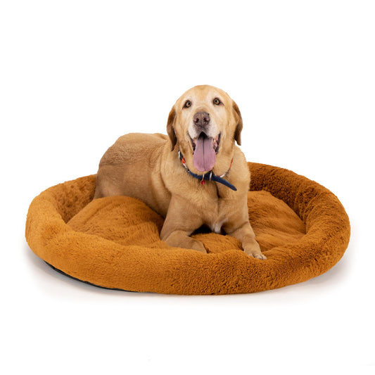 Cama para Perro Hills Beige Tipo Dona Anti Estrés XX-Large