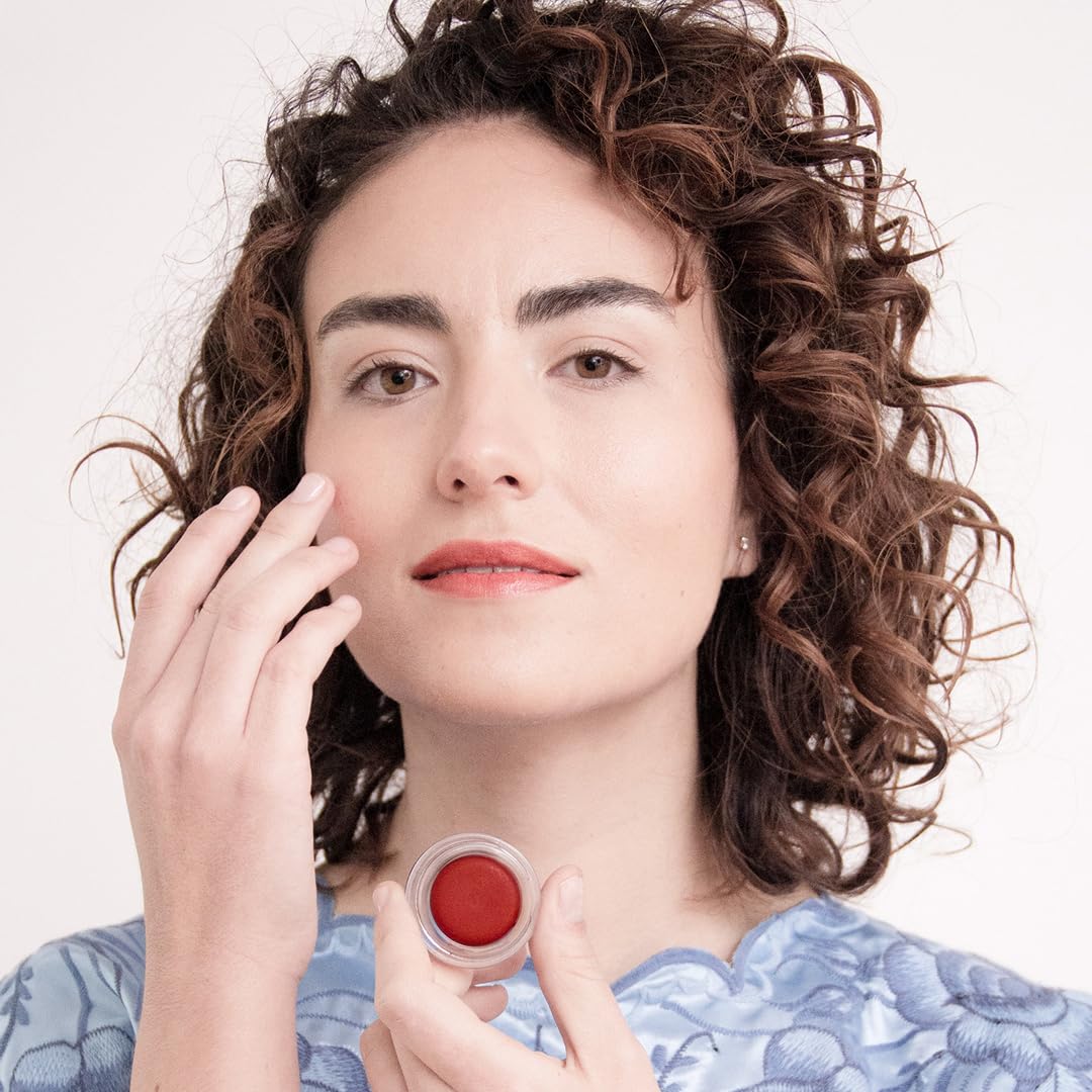 XAMANIA Amatista. Tinta Multiusos 5 en 1: Labial, Blush, Sombra, Rubor & Iluminador. Maquillaje Natural de Karité + Argán Orgánico. Clean Makeup, 5g