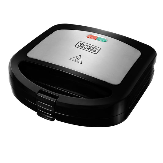Sandwichera Black + Decker 2 Porciones Placas Profundas