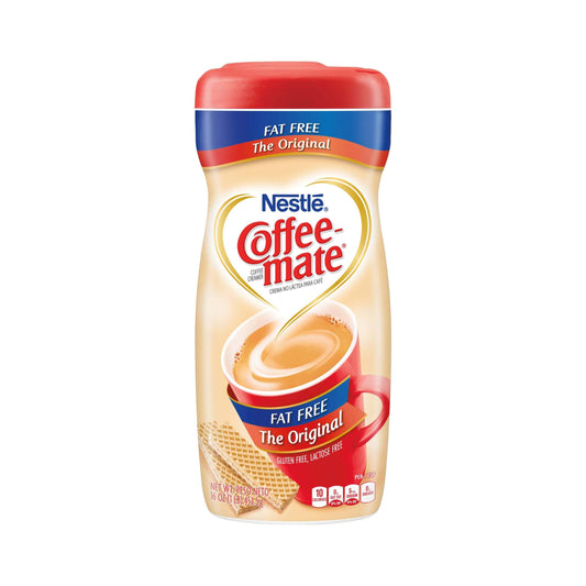 Crema de Café en Polvo Nestle Coffee-Mate Original sin Grasa Paquete de 2 16 Onzas