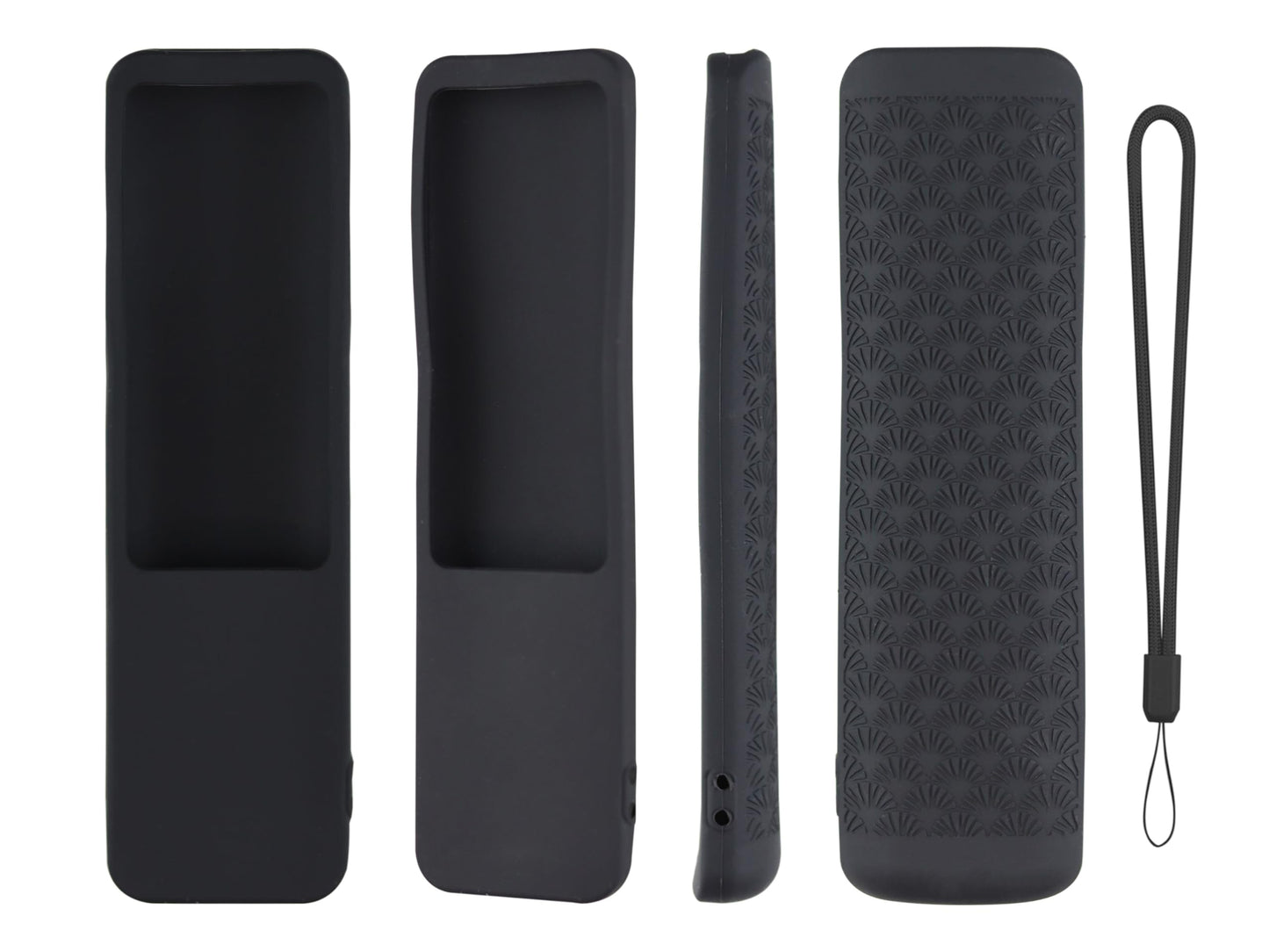 CONTROL EXPERT Funda para Control TCL RC802V Case Silicon Smart TV Protector (Negro)