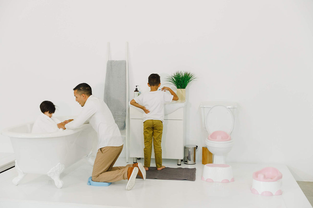 Bumbo | Step 'n Potty (Cradle Pink)