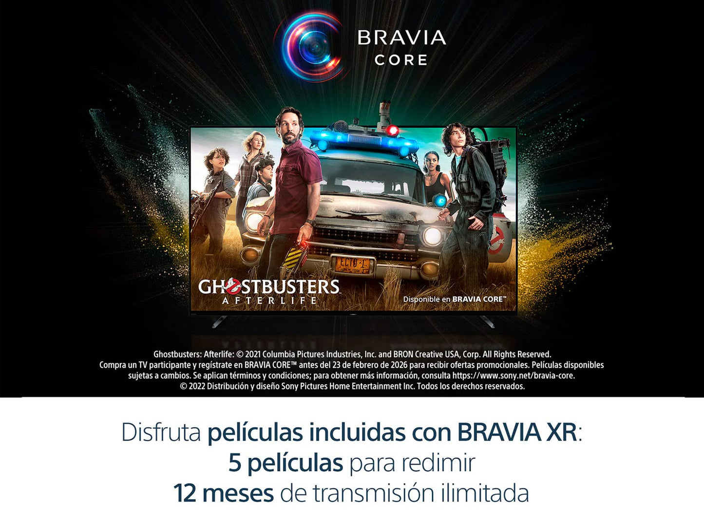Pantalla Sony BRAVIA XR 65 Pulgadas LED 4K Ultra HD con Alto Rango dinámico HDR Google TV