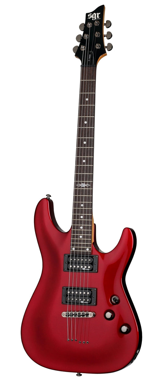 Sgr By Schecter ISSGRC1RED Guitarra C-1, Rojo Rojo