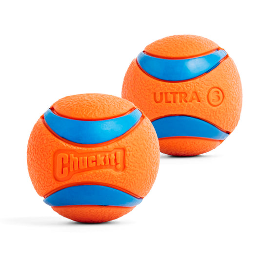 Chuckit! DO817020 Pelota Ultra, talla chica, 2 Piezas, Colores Surtidos