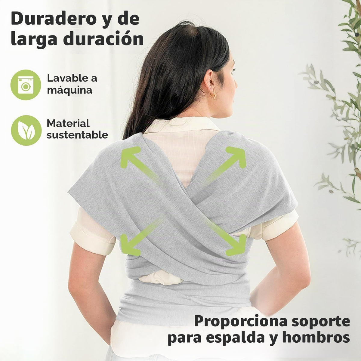 Portabebés KeaBabies - Portabebé Envolvente Todo en 1 Original, Portabebés para Recién Nacidos a Niños Pequeños, Fácil de Usar, Sin Manos, Para un Vínculo, Ligero, Envolvente Transpirable