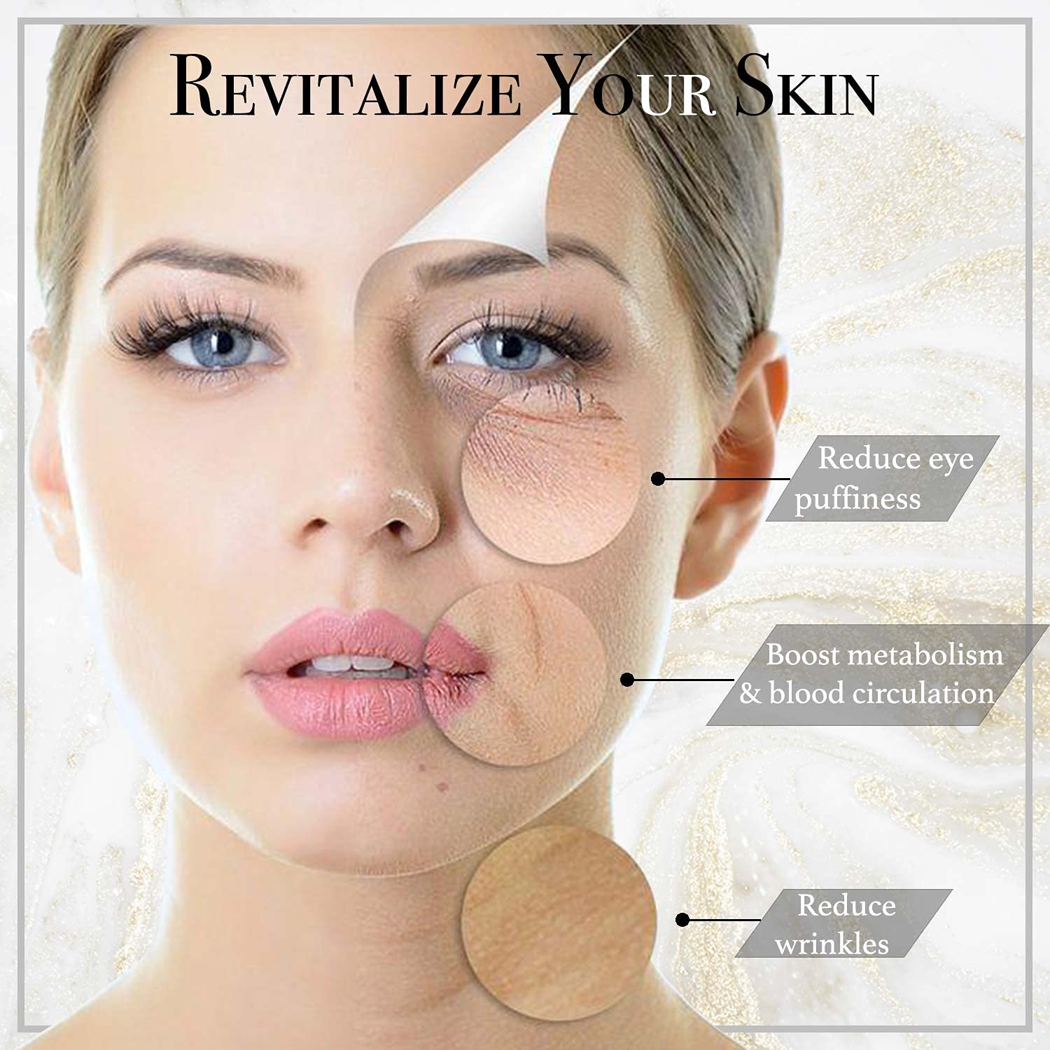 Rodillo Gua Sha & Jade Roller, rodillo facial, herramienta de masaje facial Guasha, juego de cuidado facial Xpecial de la piel, masajeador para eliminar arrugas e hinchazón de ojos, antienvejecimiento y relajación corporal
