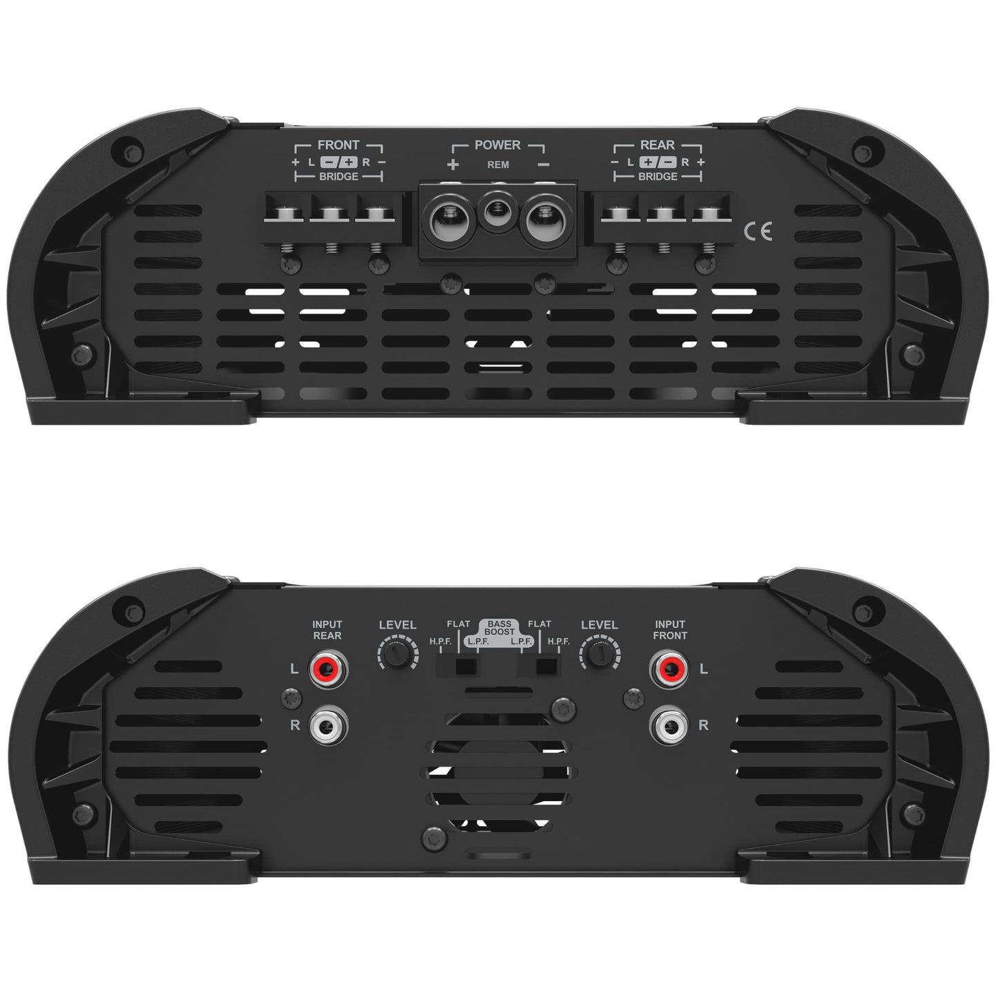Amplificador de Audio Stetsom Multicanal 1 Ohmio 2000.4 2K Vatios RMS Calidad HD Estéreo