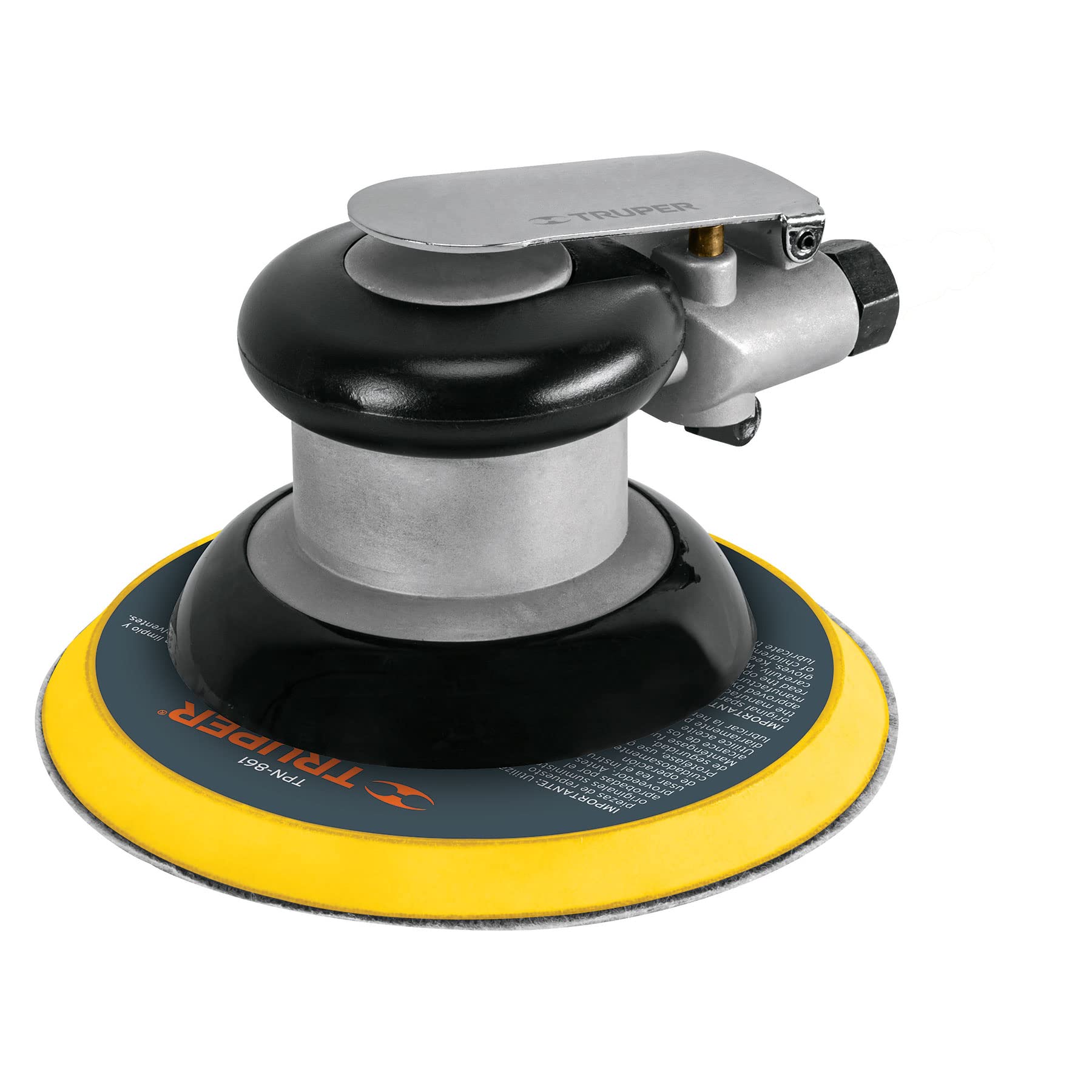 Lijadora Orbital Neumática Truper 6 Pulgadas Industrial