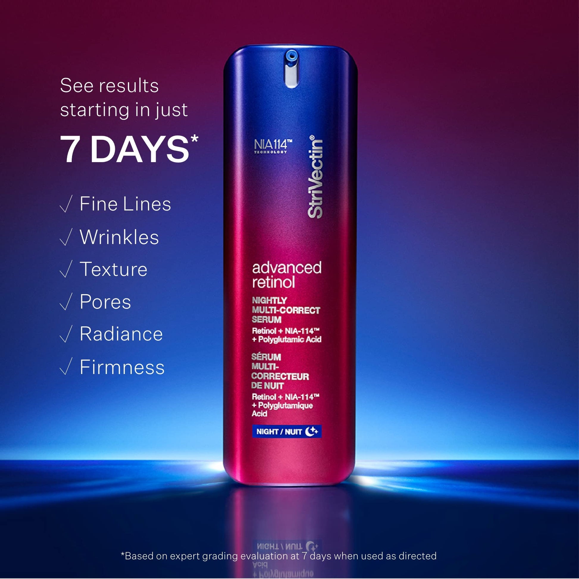 StriVectin Advanced Retinol Nightly Multi-Correct Serum Serum Women 1 oz