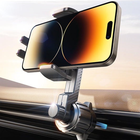 LISEN Soporte para Celular Automóvil, Porta Celular Auto Respiraderos, MultipropóSito Base Celular Auto, Accesorios Auto para iPhone 16/15/14/13 Pro MAX Plus, Galaxy s23 S22 Ultra, Xiaomi, Huawei