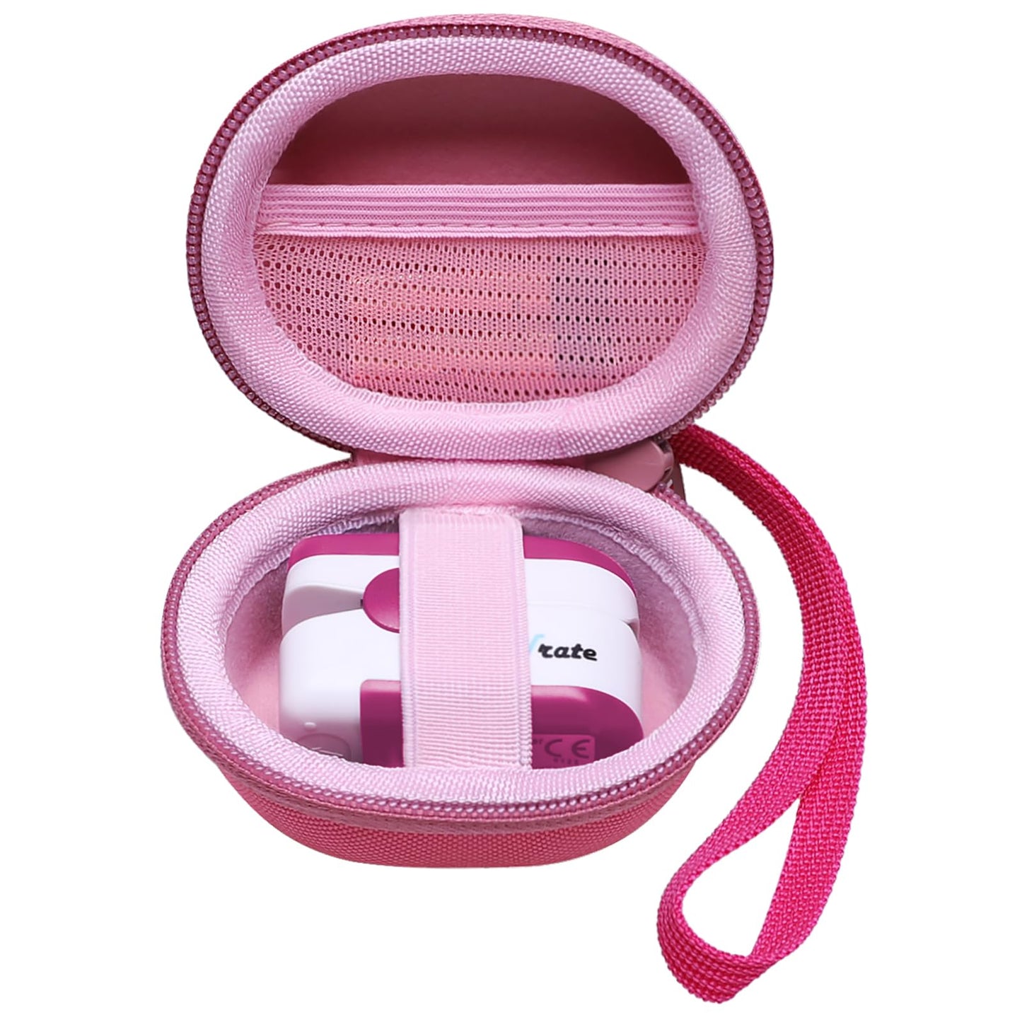 Funda para oxímetro de pulso rosa para zacurate, innovo, Vibeat, iHealth, Santamedical, oxímetro de pulso para niños, monitor de saturación de oxígeno en sangre (solo caso)