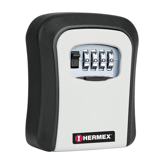 Hermex CALLA-12C, Caja de combinación guardallaves para pared, 12cm