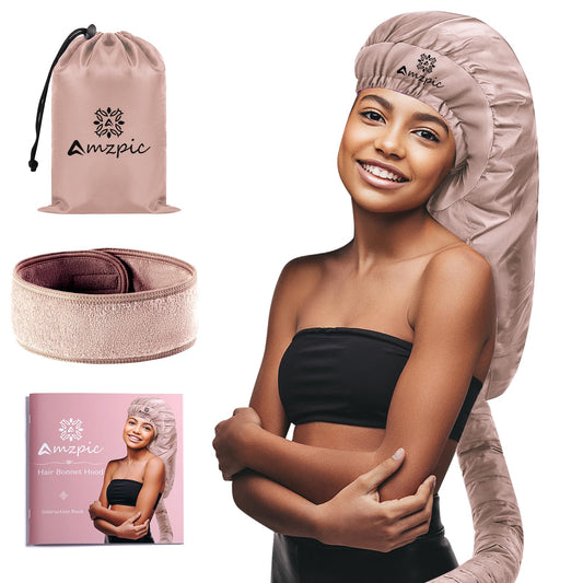 Accesorio Secador De Pelo Versión Extendida Rosa con Diadema para Reducir Calor en Peinado y Secado
