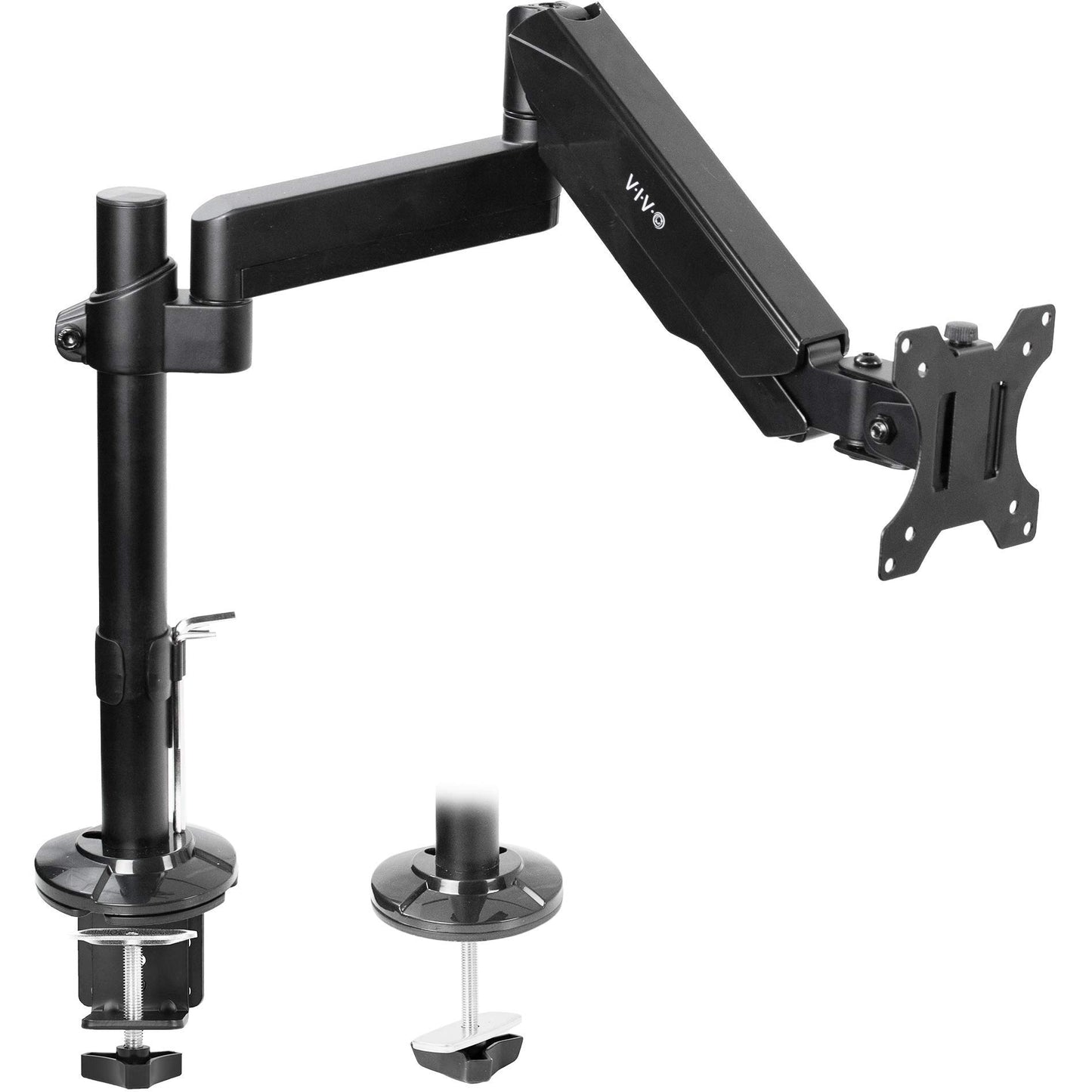 Soporte de Escritorio Articulado VIVO Negro para Pantalla de Monitor UltraWide hasta 35 Pulgadas