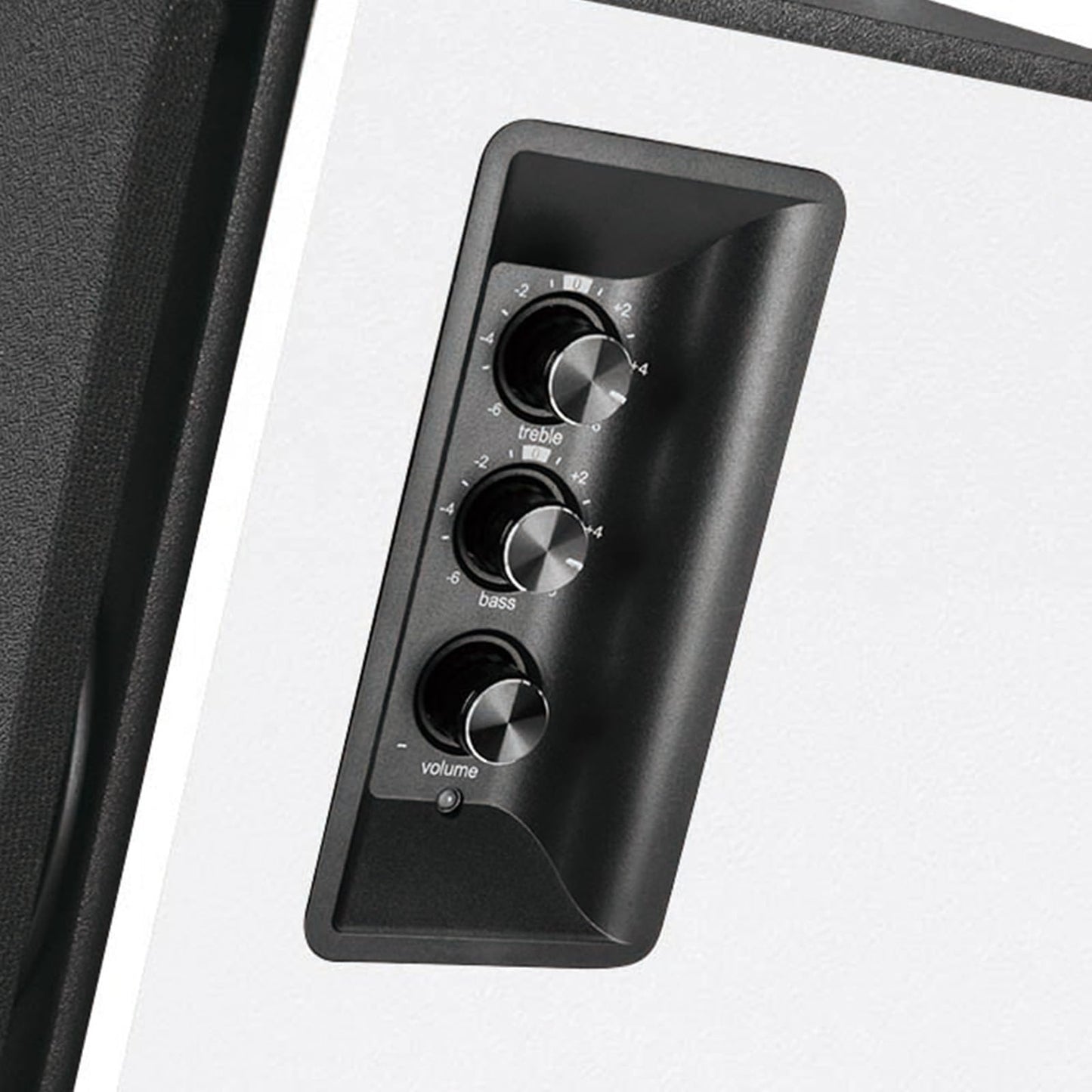 Monitores de Estudio Edifier Blanco Altavoces de Estantería Bluetooth Activo 2.0 66W RMS Caja de Madera