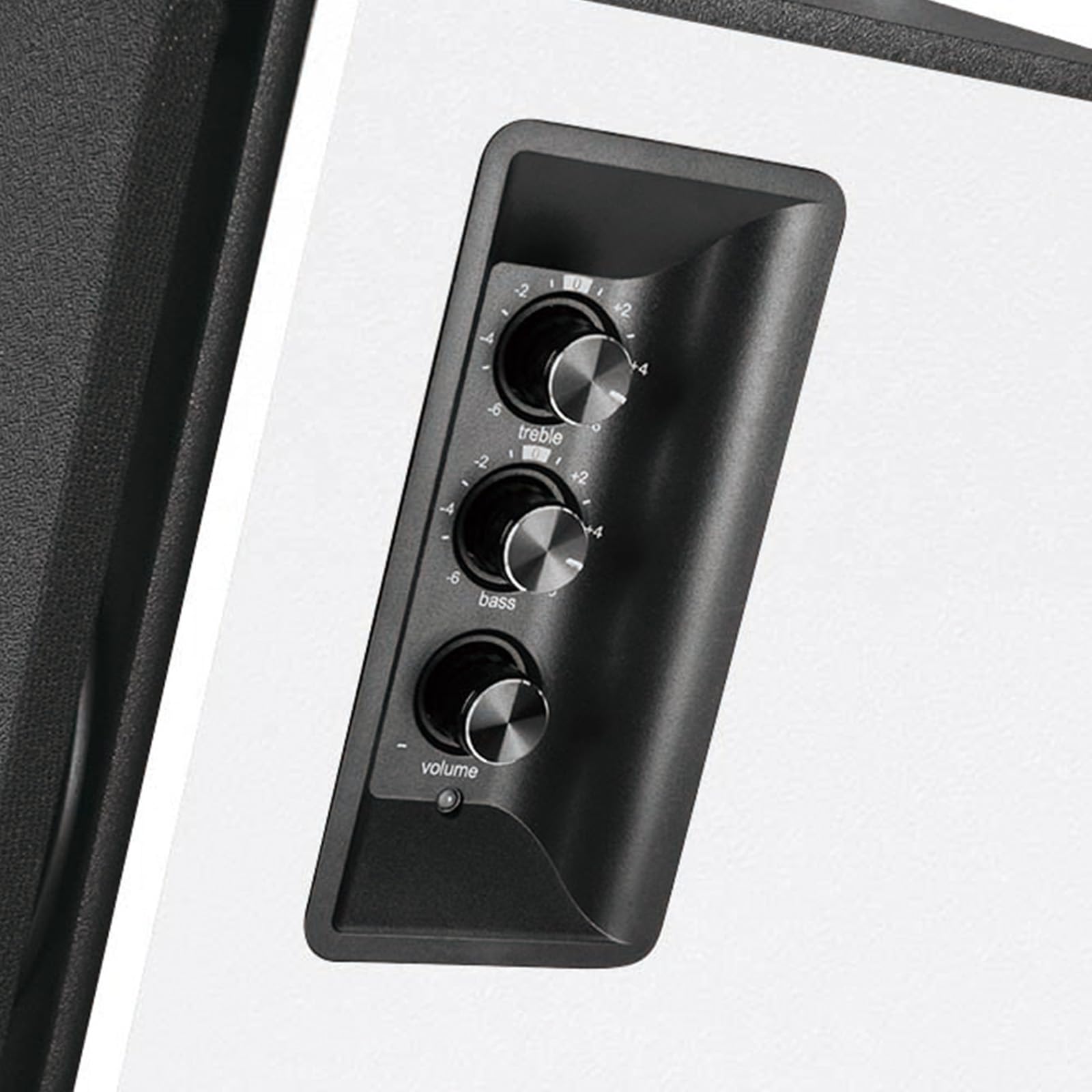 Monitores de Estudio Edifier Blanco Altavoces de Estantería Bluetooth Activo 2.0 66W RMS Caja de Madera