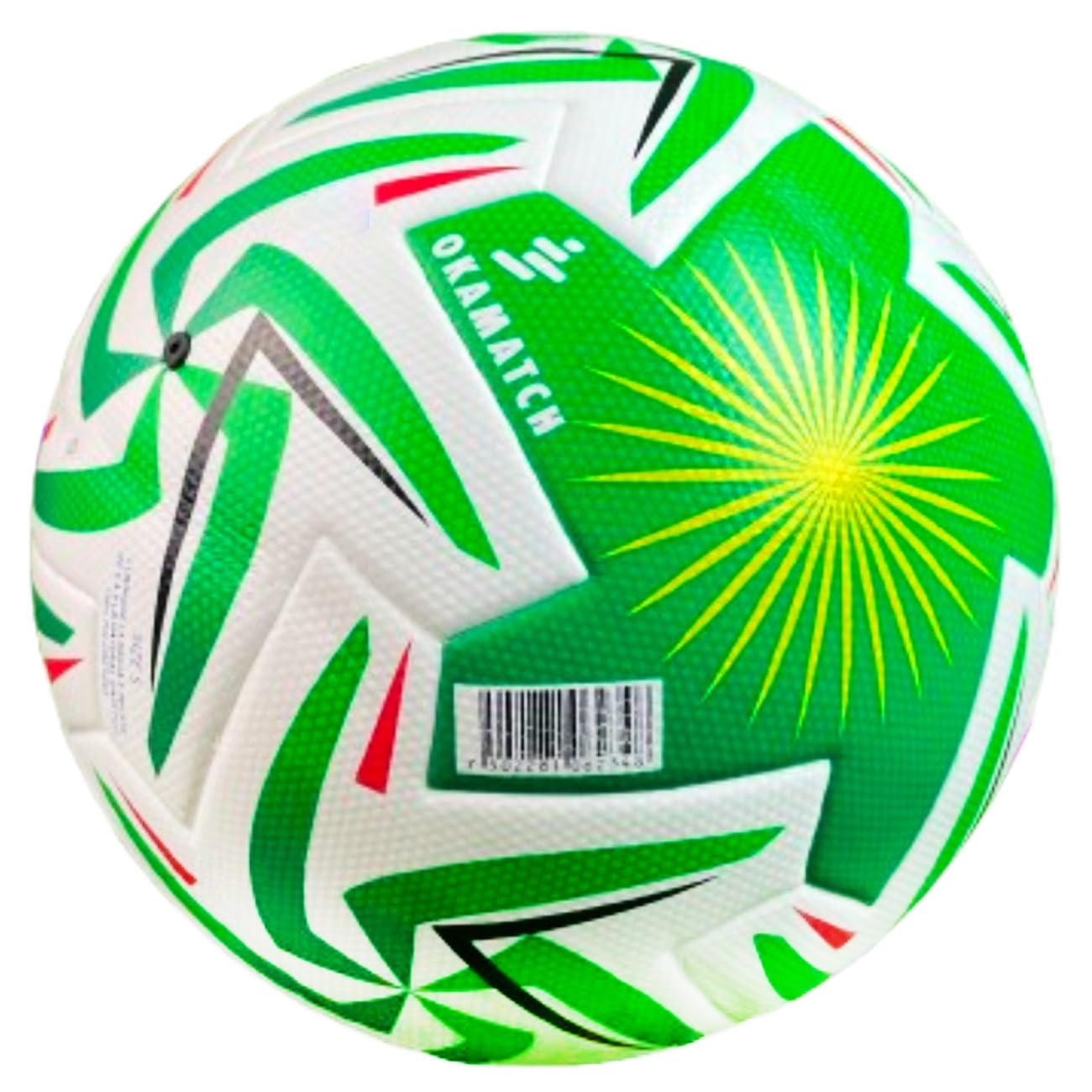 Balón de Fútbol OKA SPORTS Verde Termoformado Premium Oficial Texturizado Número 5