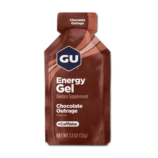 GU Energy Labs Original, Gel Energético de Nutrición Deportiva, Chocolate, Caja de 24 Piezas