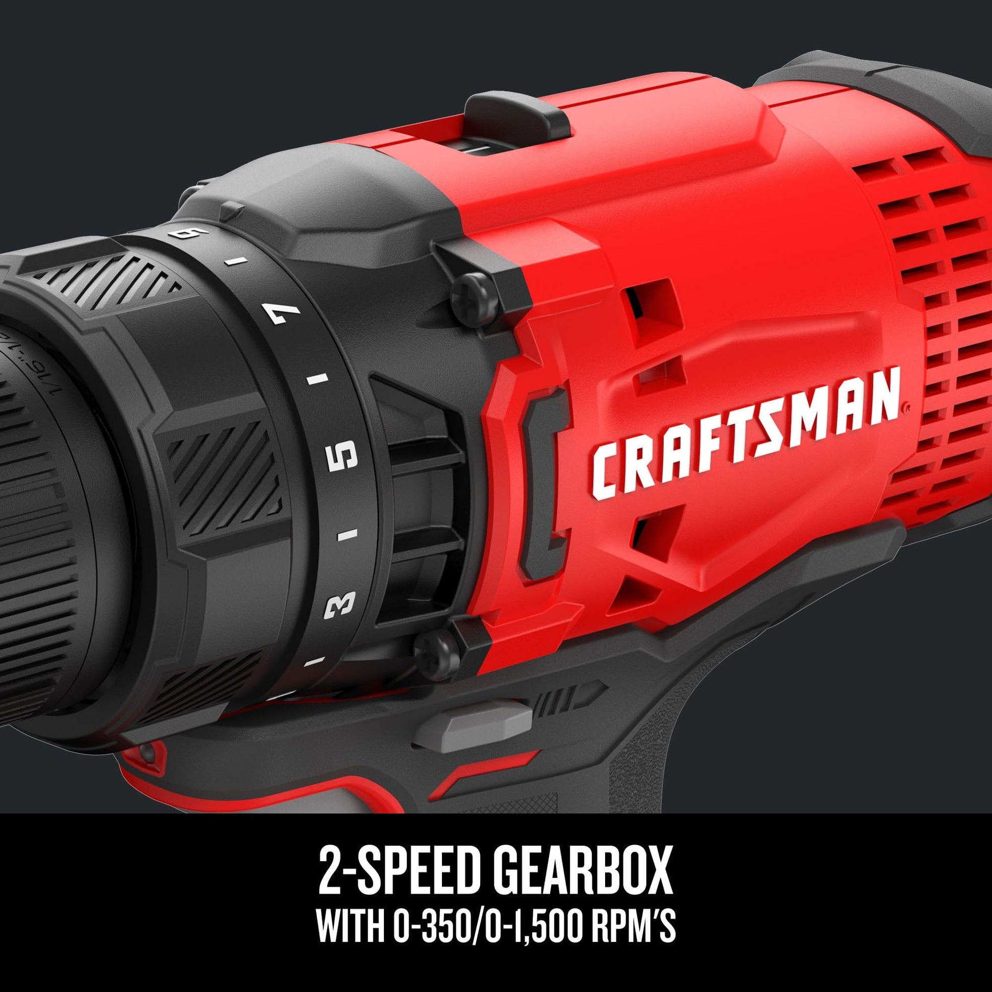 CRAFTSMAN - V20* Kit de taladro/desarmador inalámbrico (CMCD700C1)