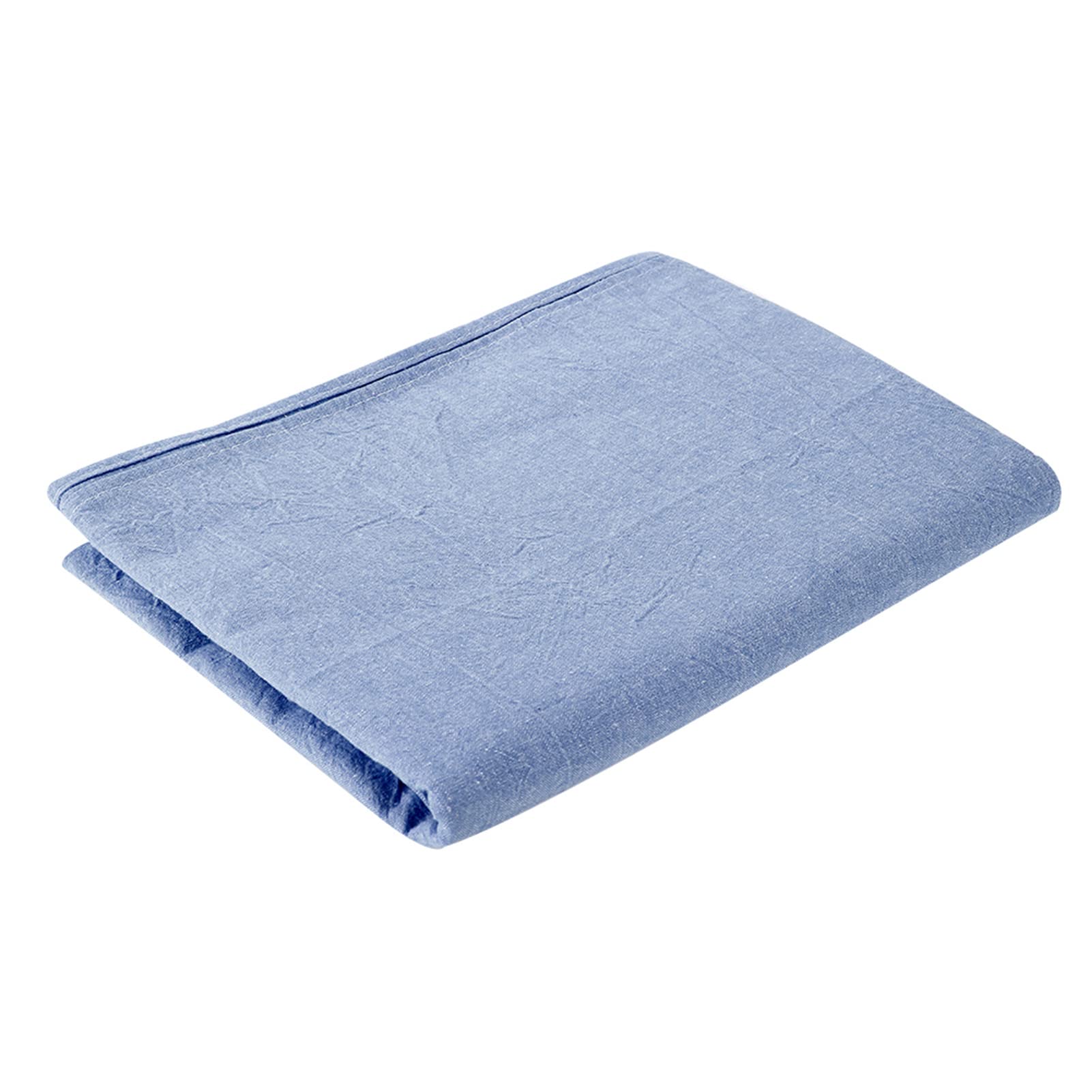 Sábana de Algodón SPA Salón de Belleza Azul Marino con Orificio de Respiración Facial