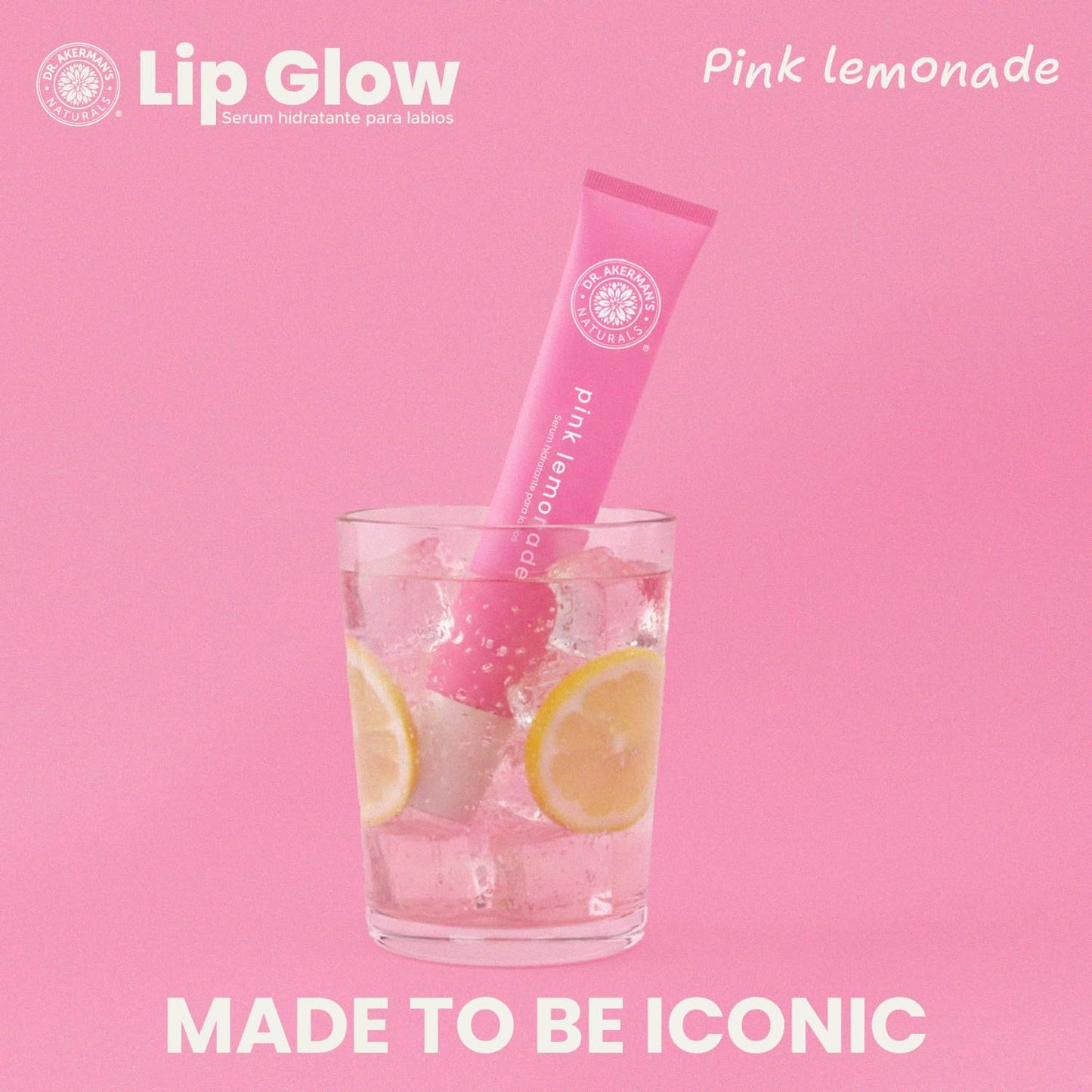 Lip Glow Serum 4 sabores Dr Akerman Ultra Hidratante Filler Progresivo No pegajoso