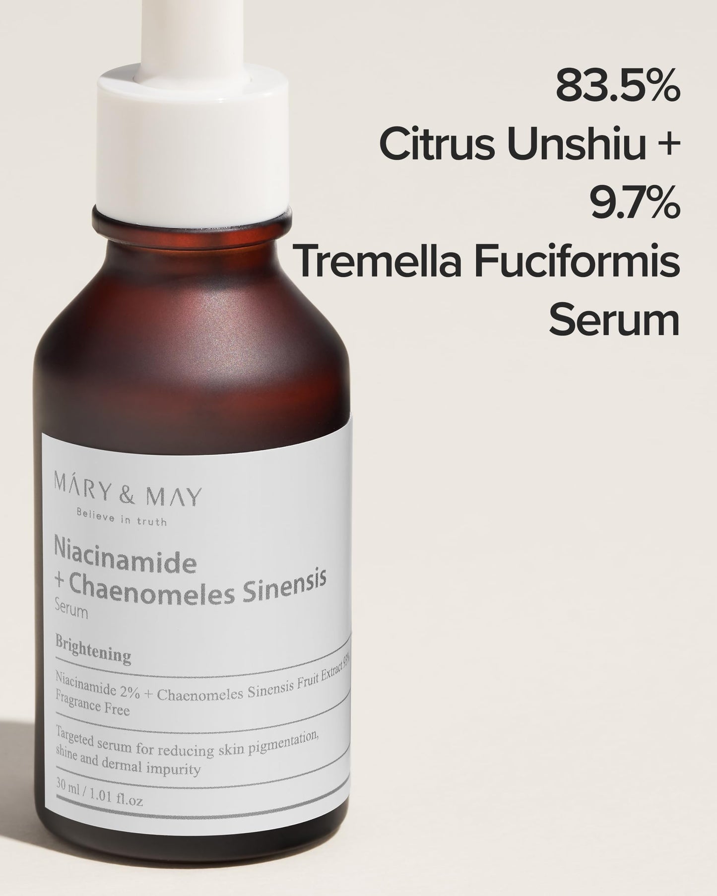[Mary&May] Niacinamide + Chaenomeles Sinensis Sérum 30 ml, XZSXTLL-98833