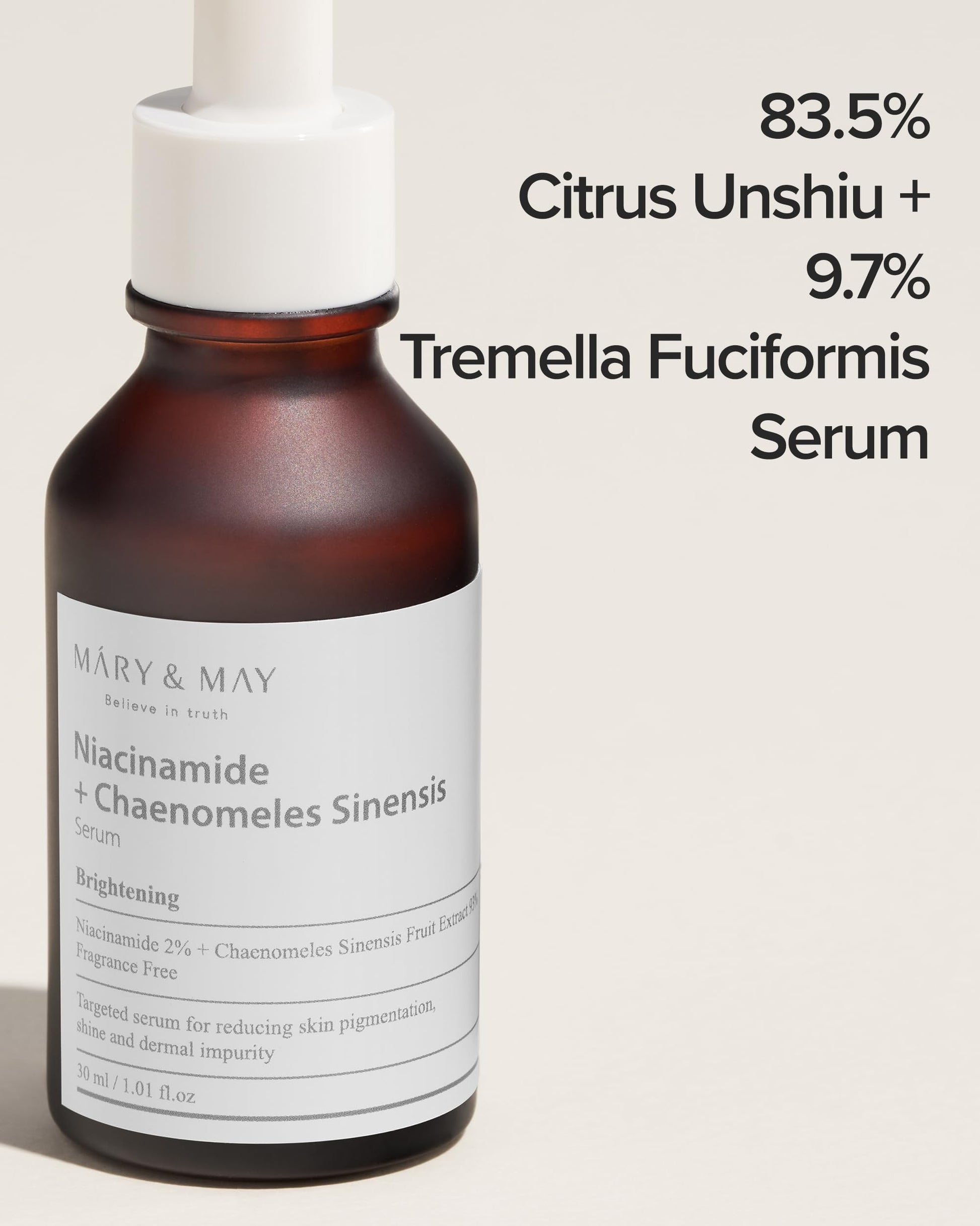 [Mary&May] Niacinamide + Chaenomeles Sinensis Sérum 30 ml, XZSXTLL-98833