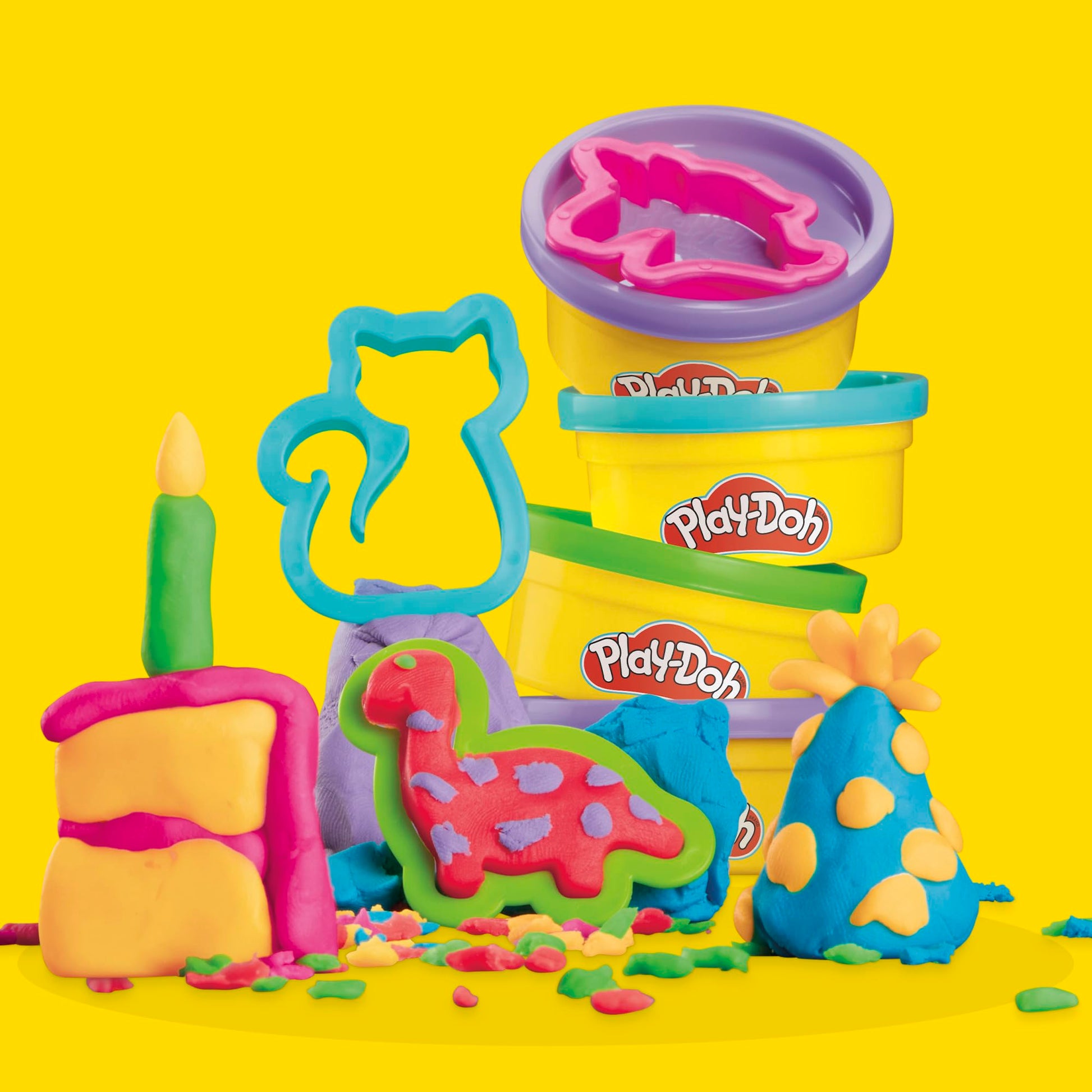 Masas y Plastilinas Play Doh Fiesta de Colores 24 Pack